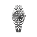 Rolex Date-Just Rhodium