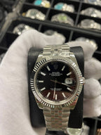 Rolex Date-Just Black stick